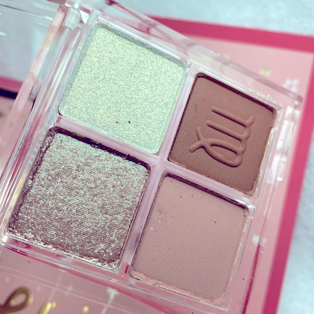 COLOURPOP The Fixer & Like A Virgo EYESHADOW QUAD PALETTE LUX LIP GLOSS BNIB NEW - Picture 2 of 6